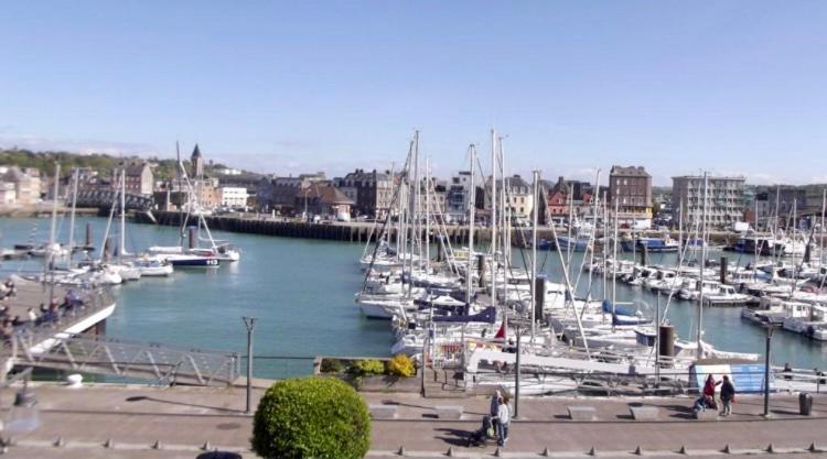 Le Quai 7 4E Leilighet Dieppe Eksteriør bilde